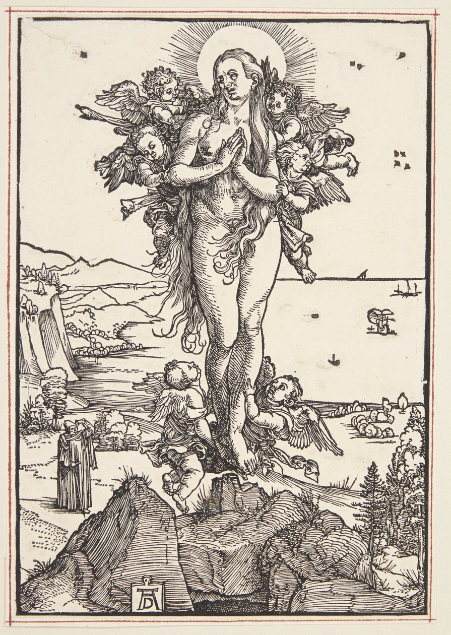 The Elevation of St. Mary Magdalene by Albrecht Dürer