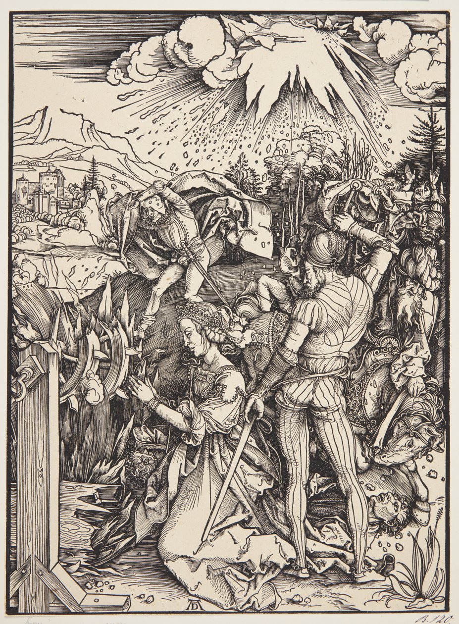 The Martyrdom of St. Catherine by Albrecht Dürer