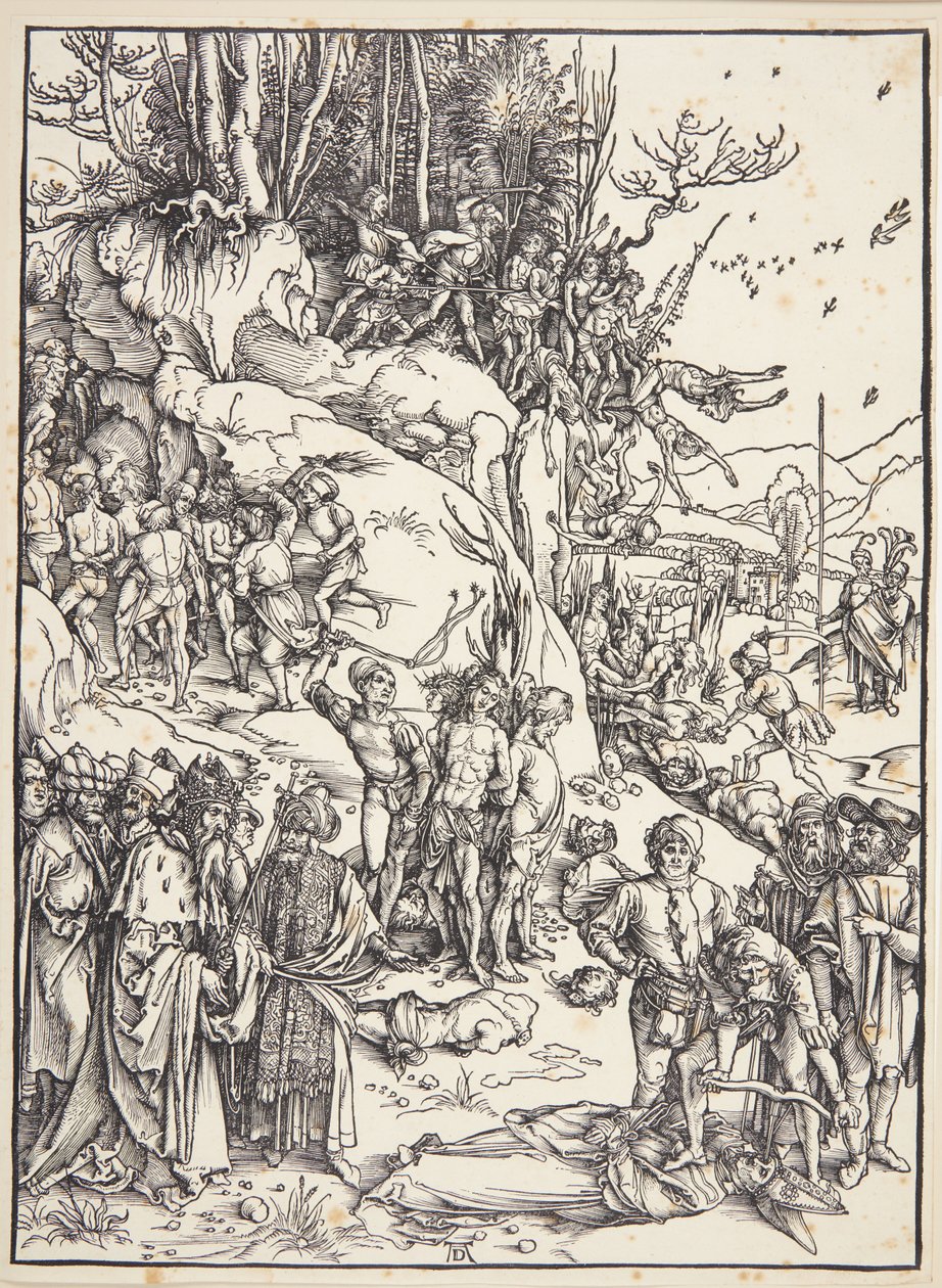 The Martyrdom of the Ten Thousand by Albrecht Dürer