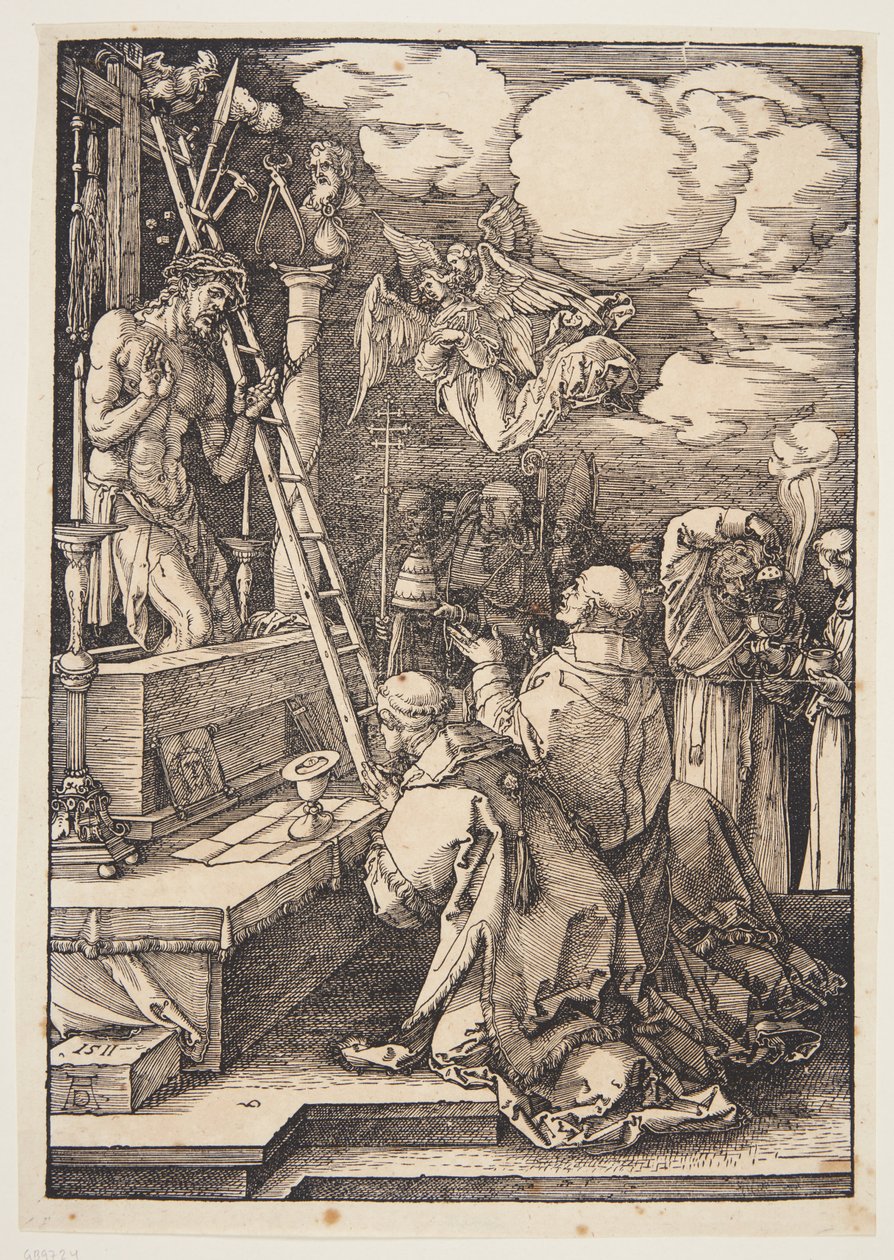 The Mass of St. Gregory by Albrecht Dürer
