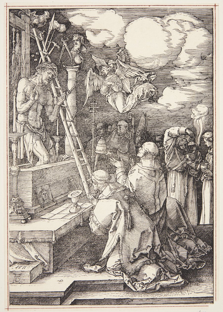 The Mass of St. Gregory by Albrecht Dürer