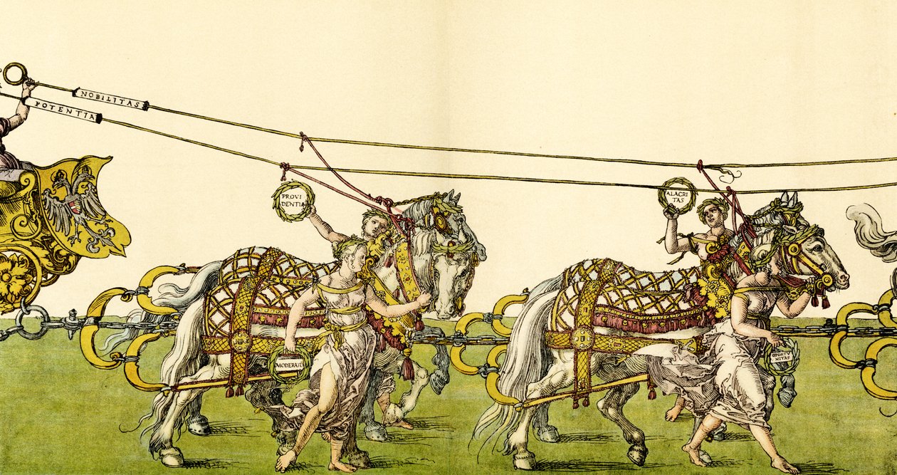 The Triumphal Chariot by Albrecht Dürer
