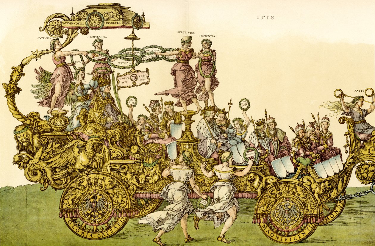 The Triumphal Chariot by Albrecht Dürer