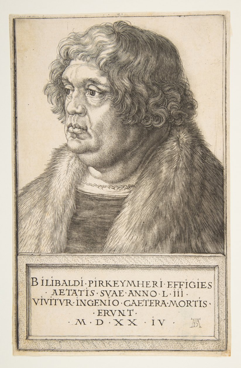 Willibald Pirckheimer by Albrecht Dürer