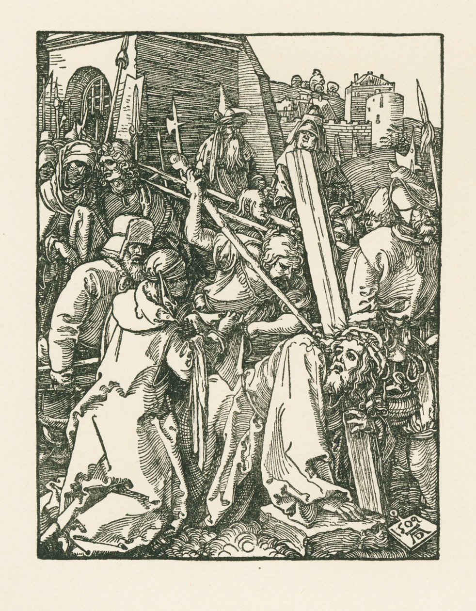 Christ Bearing the Cross by Albrecht Dürer or Duerer