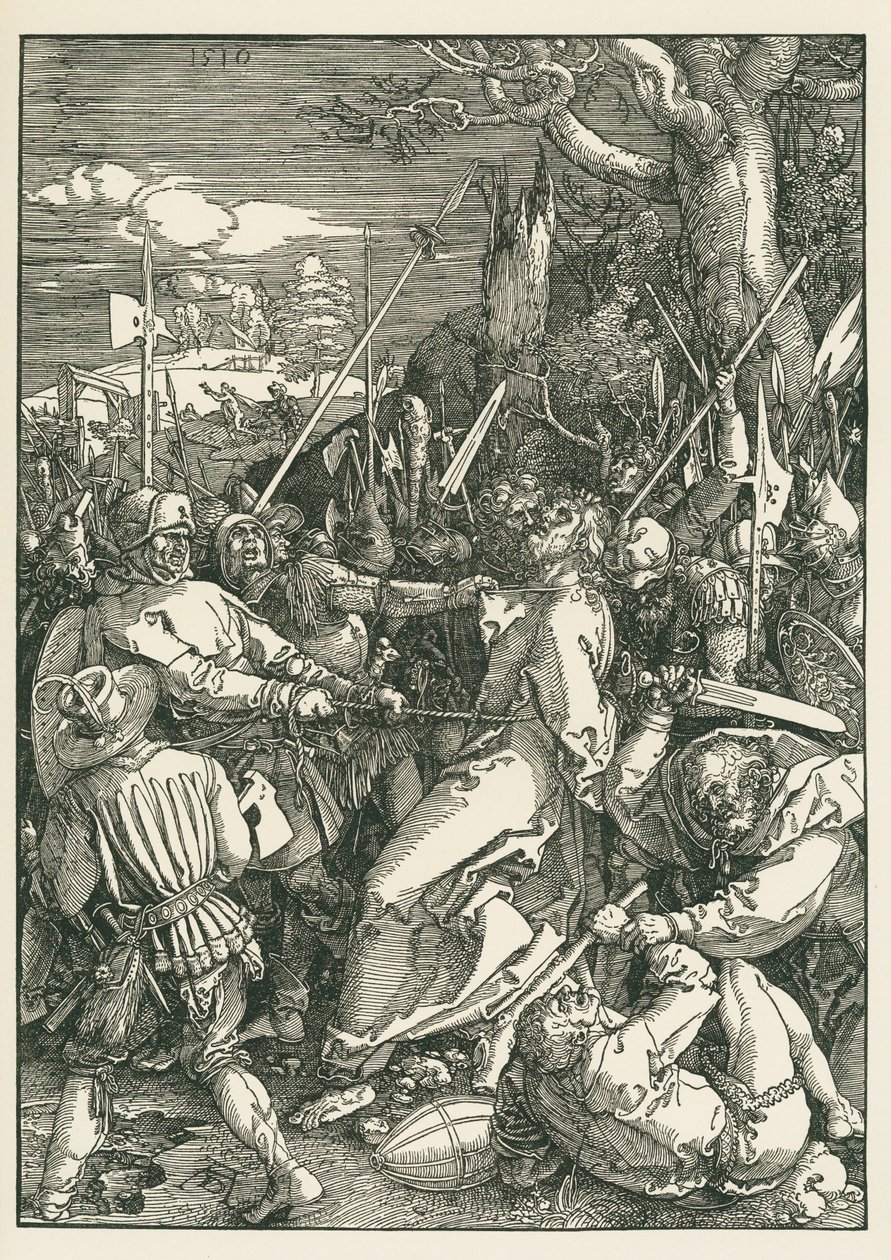 Christ Taken Captive by Albrecht Dürer or Duerer