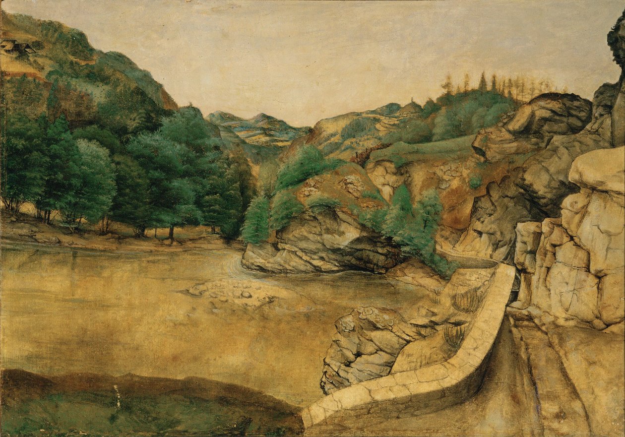 Path in the Alps by Albrecht Dürer or Duerer
