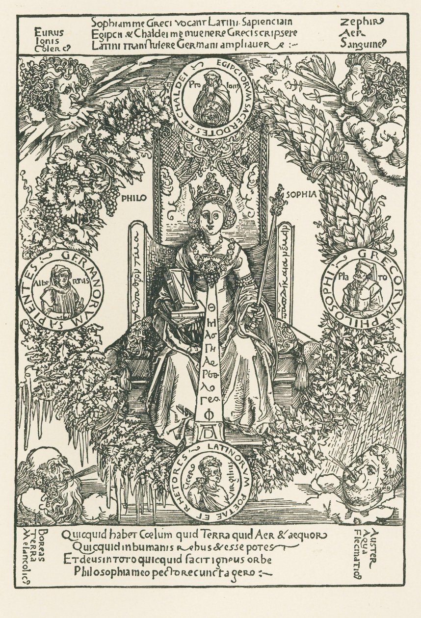 Philosophy by Albrecht Dürer or Duerer