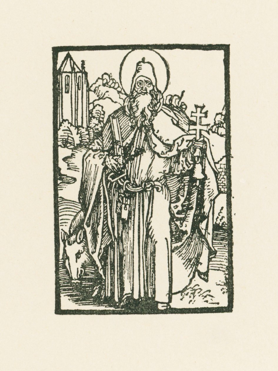 Saint Anthony the Great by Albrecht Dürer or Duerer