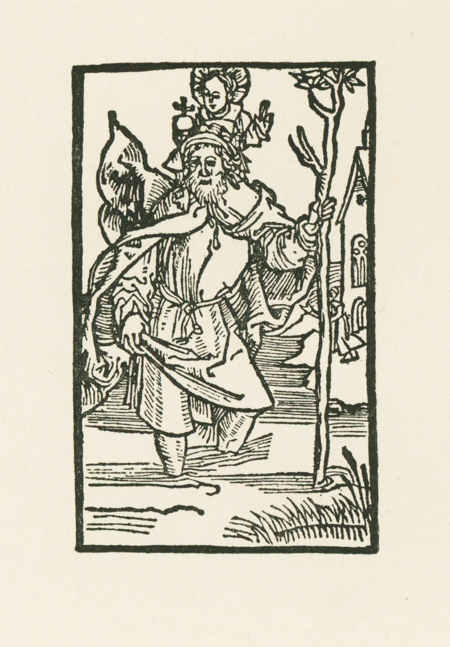 Saint Christopher by Albrecht Dürer or Duerer