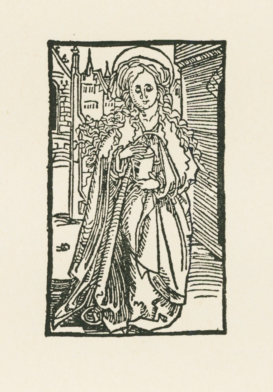 Saint Mary Magdalen by Albrecht Dürer or Duerer