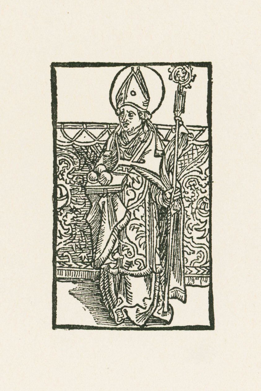 Saint Nicholas by Albrecht Dürer or Duerer