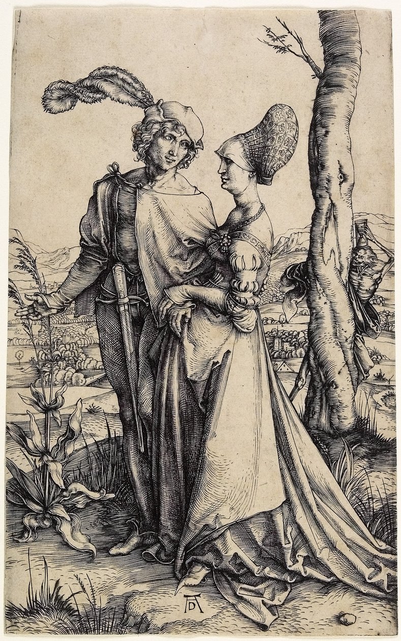 The Promenade, c. 1496 by Albrecht Dürer
