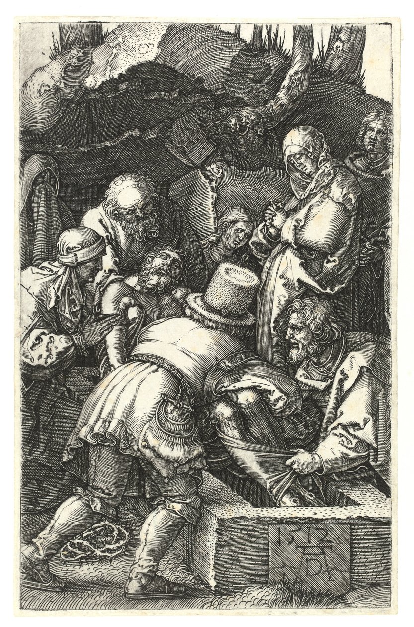 The burial of Christ by Albrecht Dürer