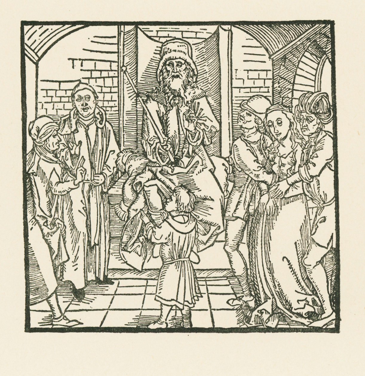 The Judgement of Solomon by Albrecht Dürer or Duerer