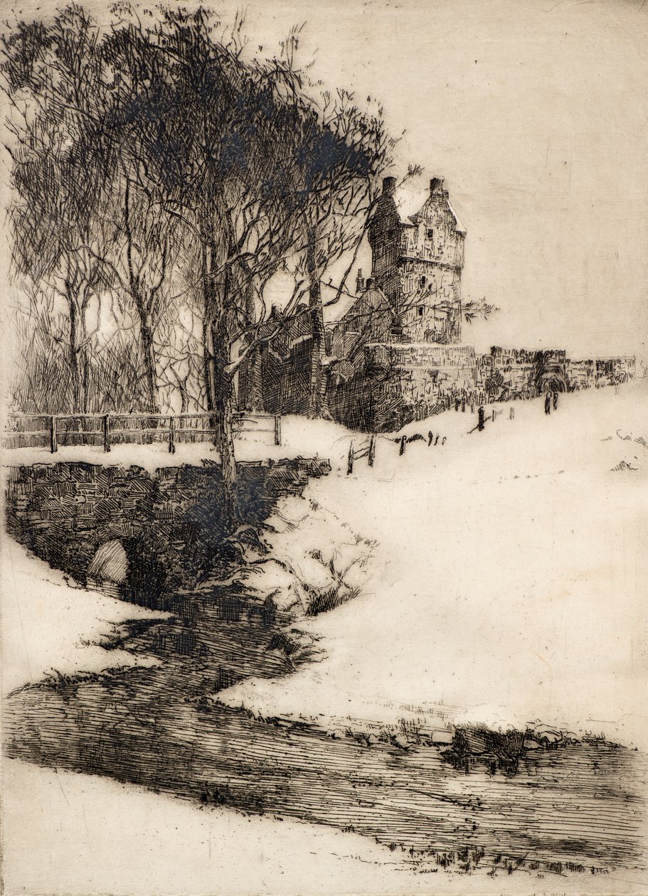 Mains Castle by Alec Grieve