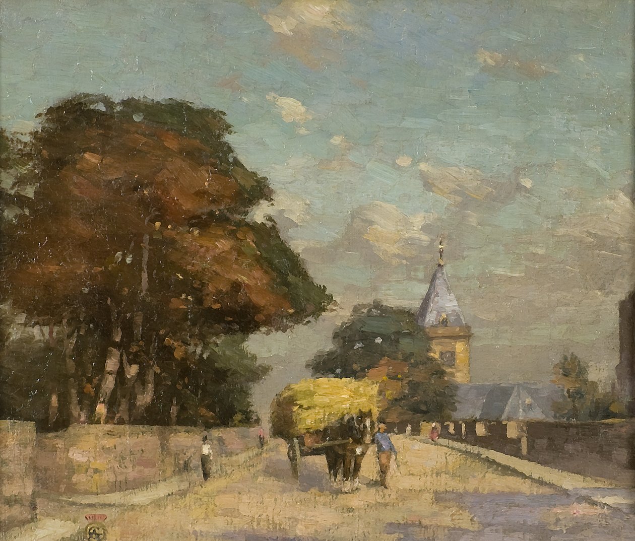 Street in Tayport by Alec Grieve