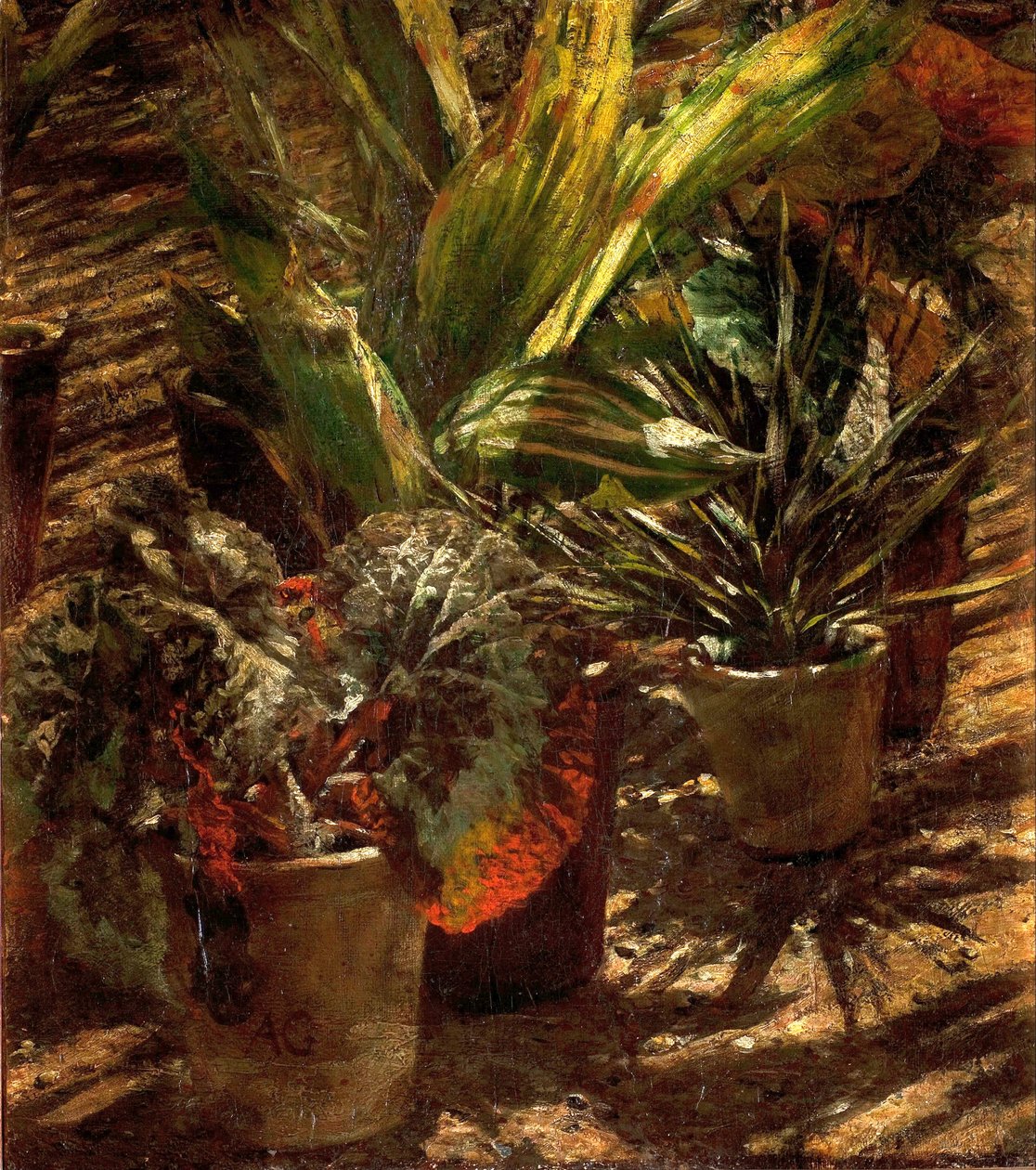 Begonia by Aleksander Gierymski