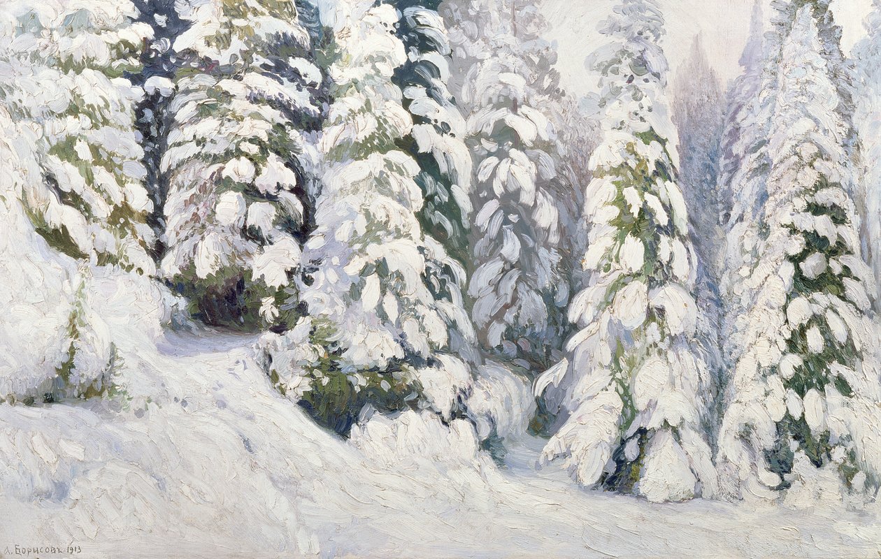 Winter Tale, 1913 by Aleksandr Alekseevich Borisov