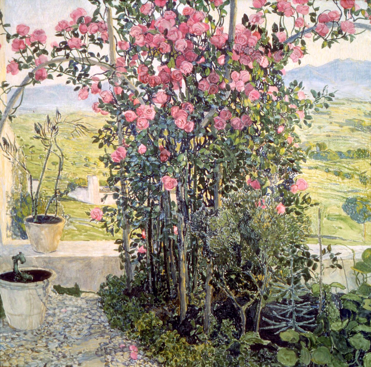 The Valley in Umbria by Aleksandr Jakovlevic Golovin