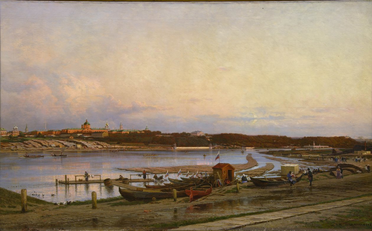 The Golitsyn Hospital in Moscow by Aleksei Petrovich Bogolyubov