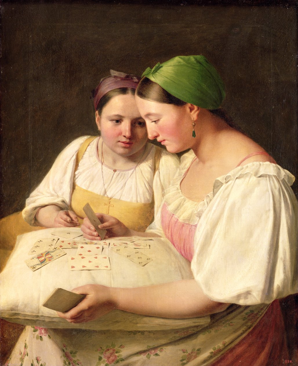 Fortune-Telling by Aleksei Gavrilovich Venetsianov