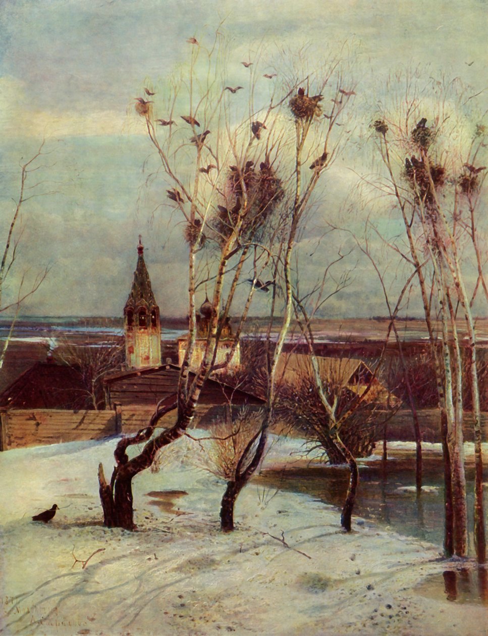 The Ravens Have Arrived, 1871, 1965 by Aleksey Savrasov