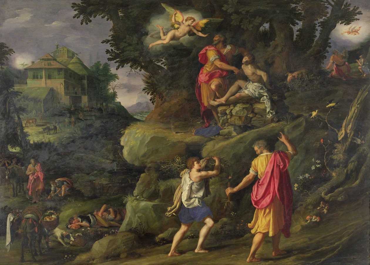 Sacrifice of Isaac by Alessandro Allori