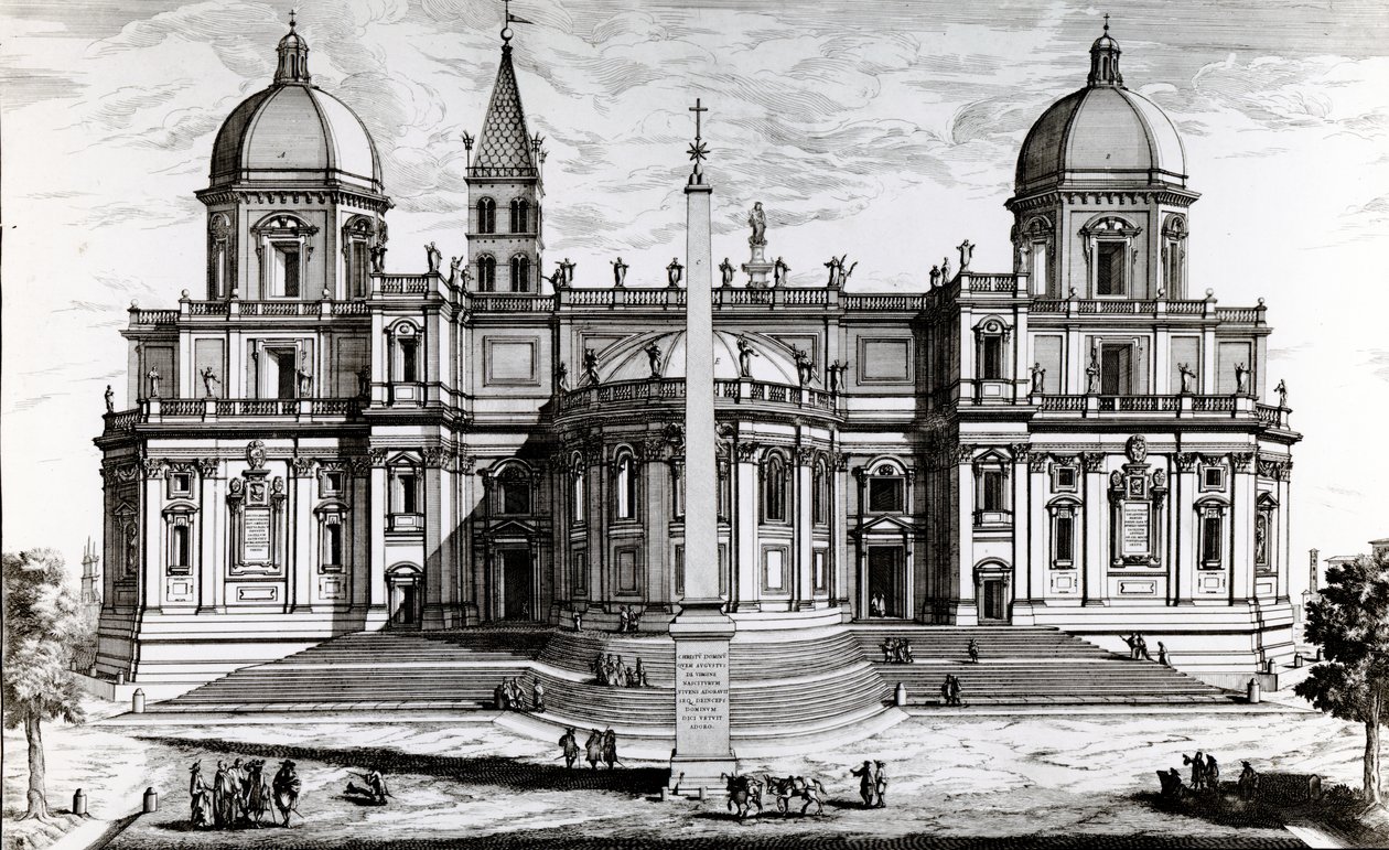Basilica of Santa Maria Maggiore, 1702 by Alessandro Specchi
