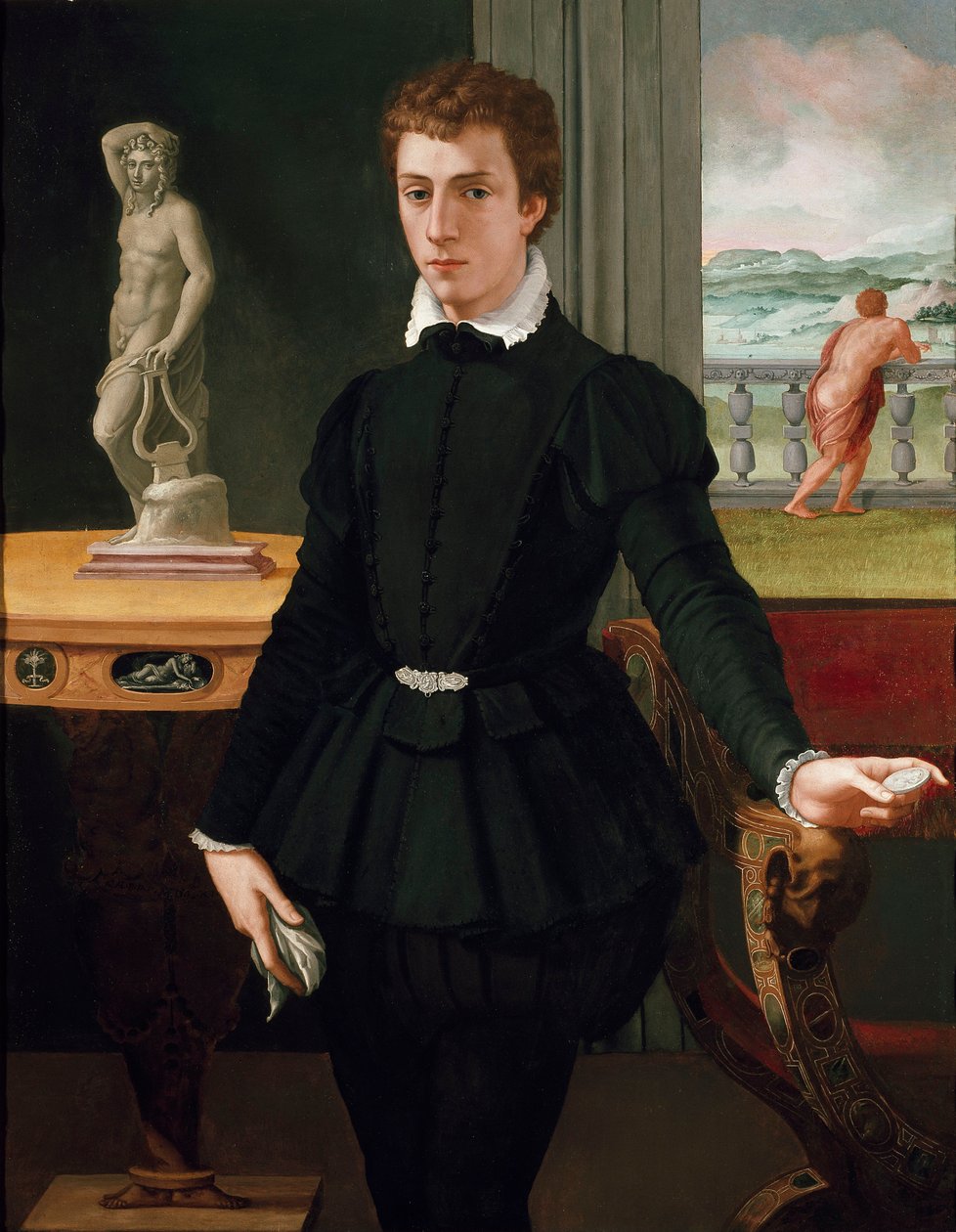 Portrait of a Young Man by Alessandro Allori