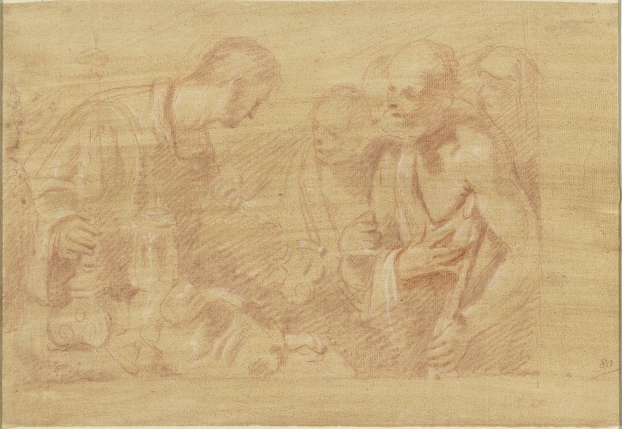 St. Lawrence and the Poor by Alessandro Casolani