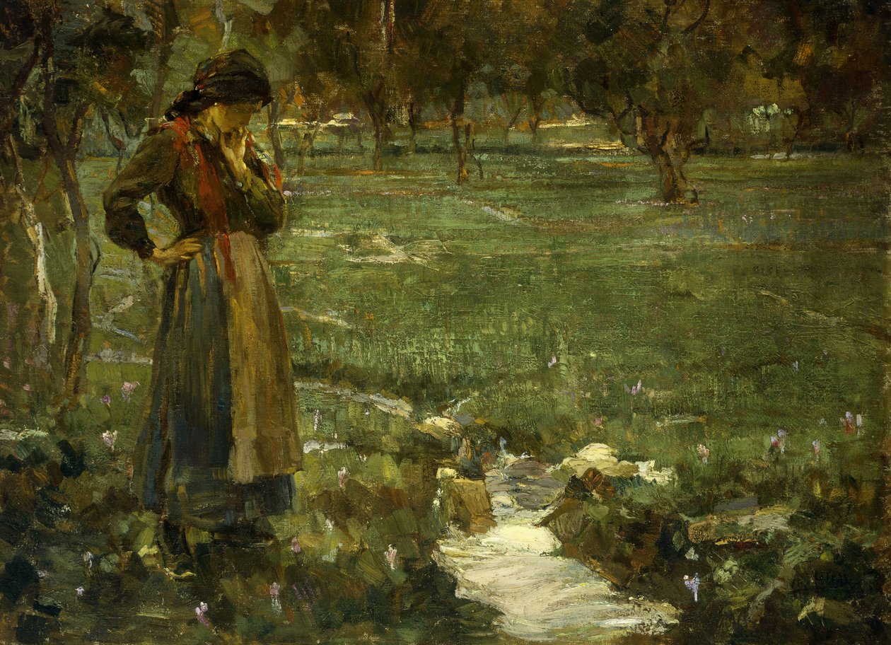 The Whispering Brook by Alessandro Milesi