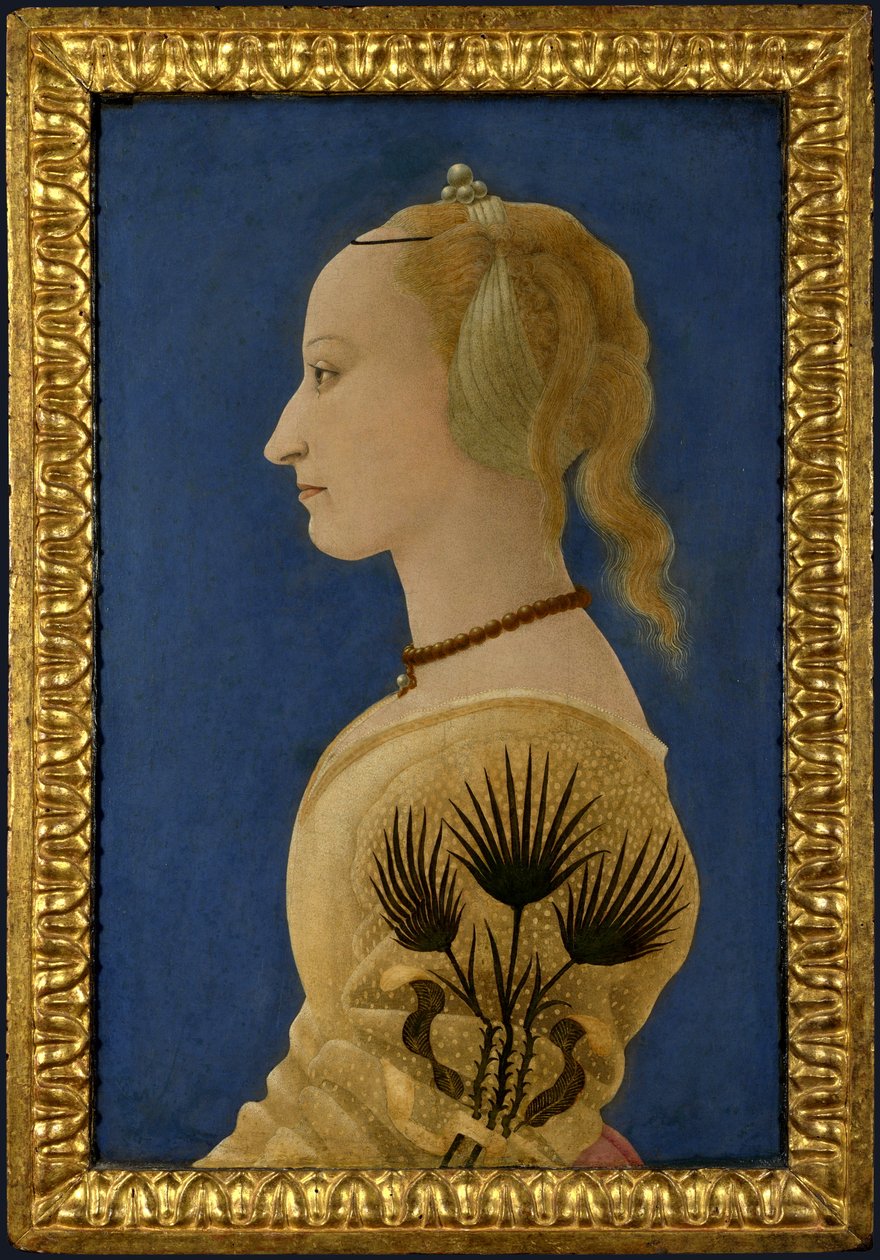 Portrait of a Lady by Alesso Baldovinetti