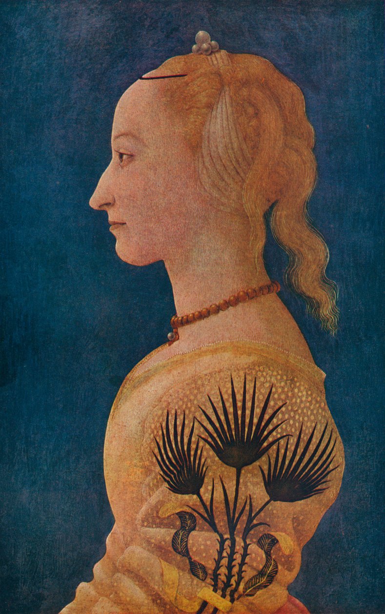 Portrait of a Lady by Alesso Baldovinetti
