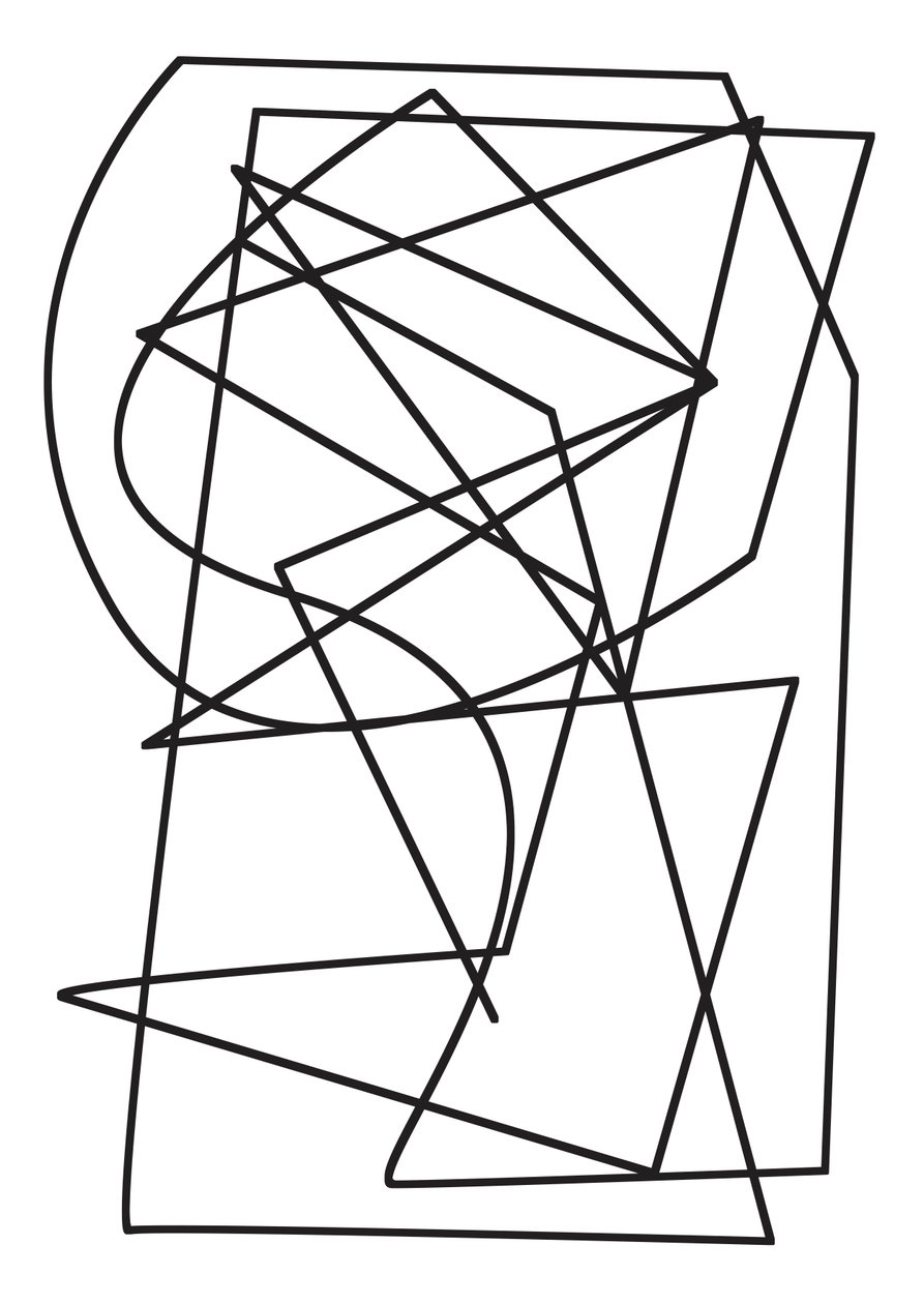 One Line (Pulse), 2019 by Alex Caminker