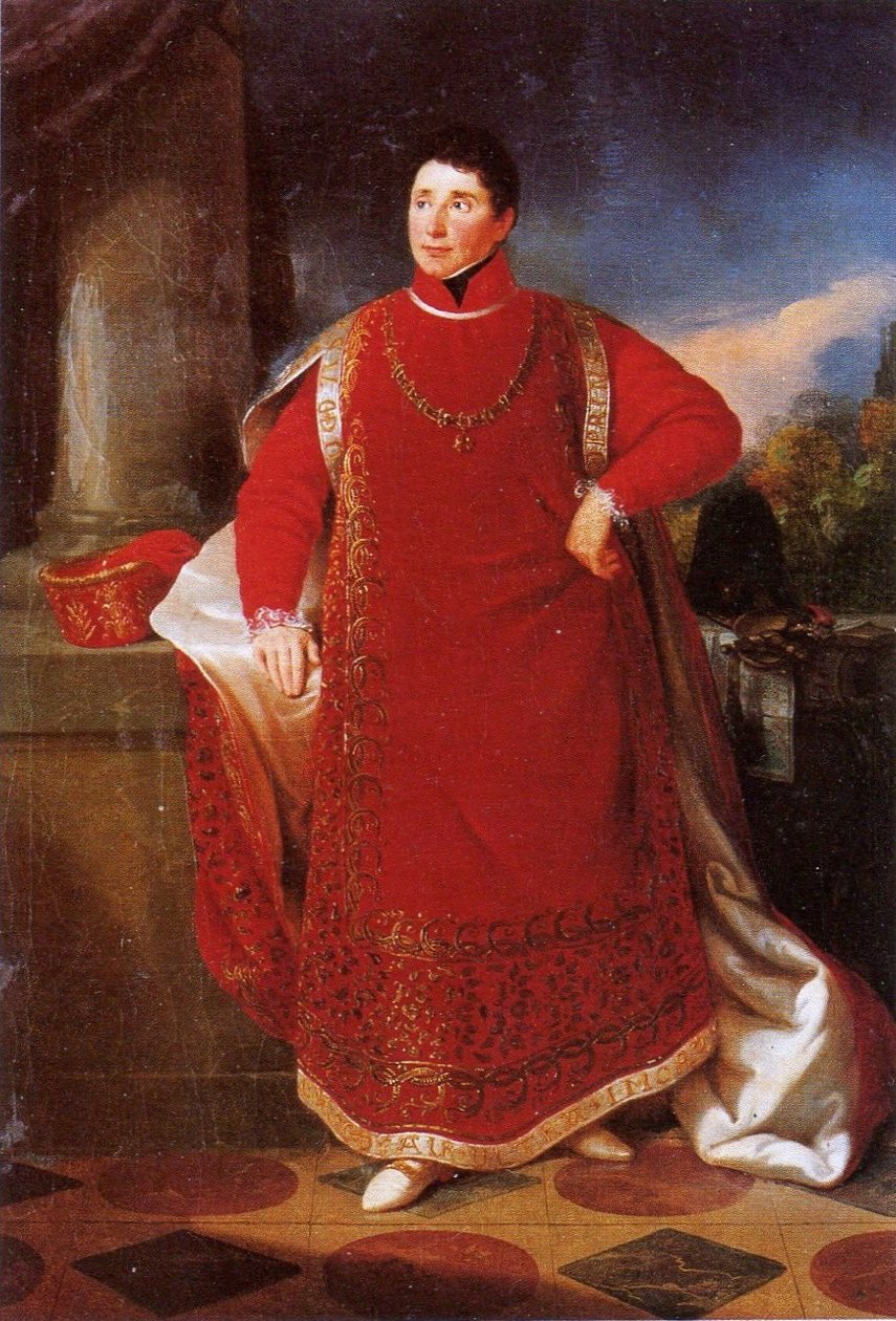 Charles Alain de Rohan as Knight of the Golden Fleece by Alexander Clarot