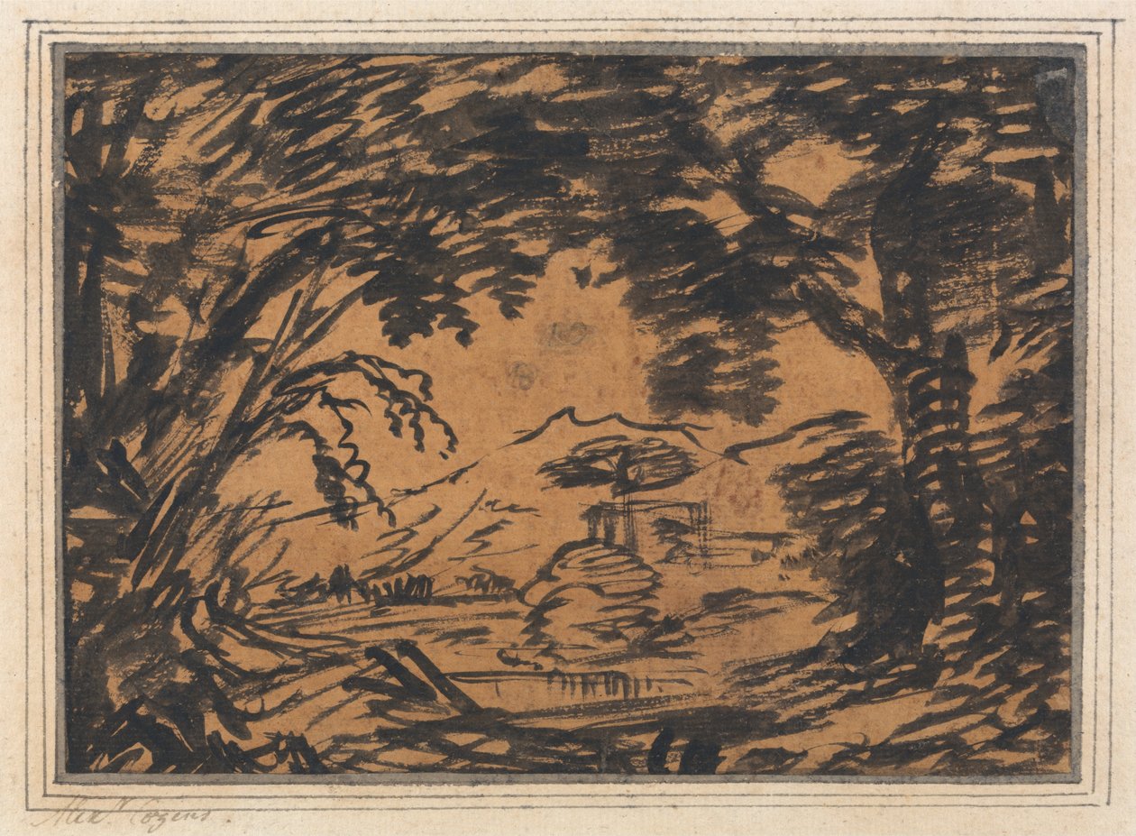 The Glade by Alexander Cozens