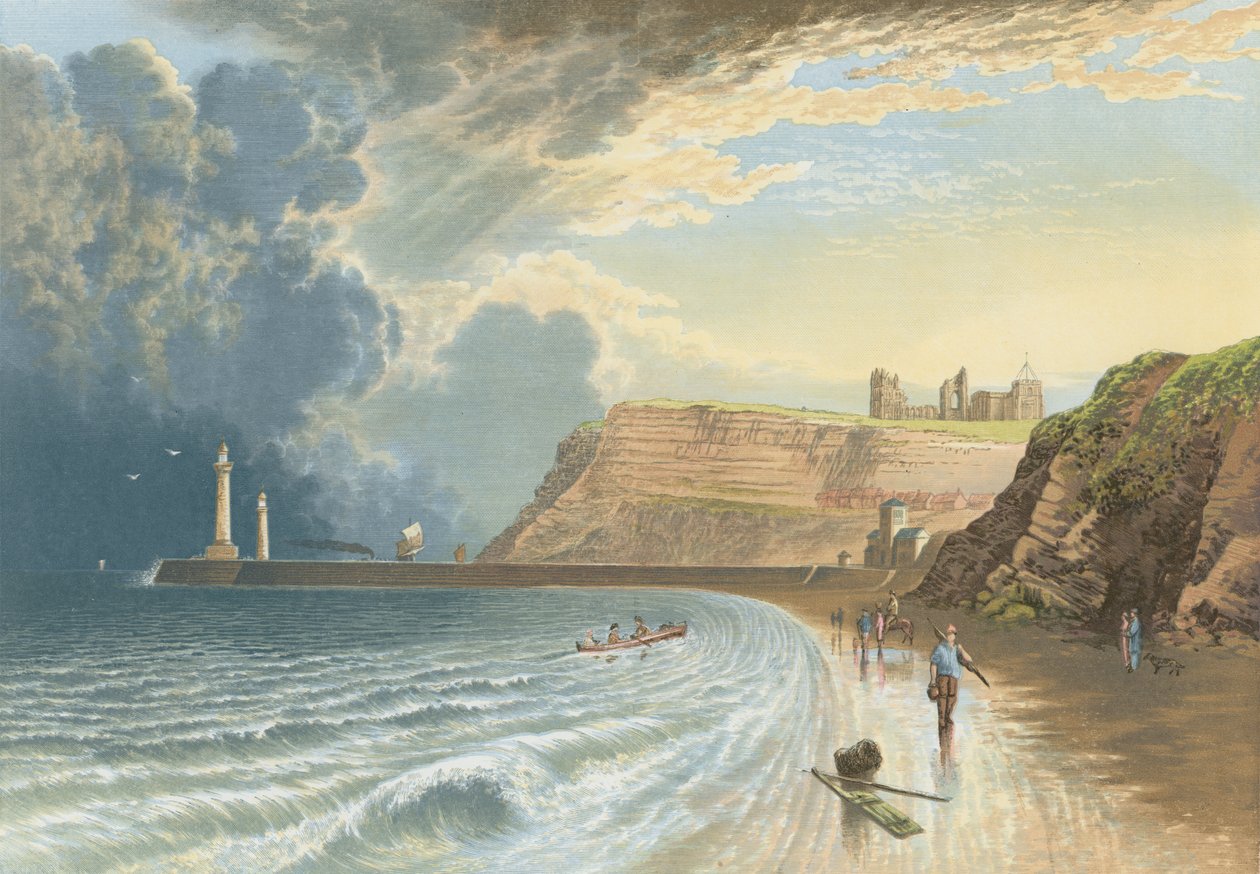 Whitby Abbey by Alexander Francis Lydon