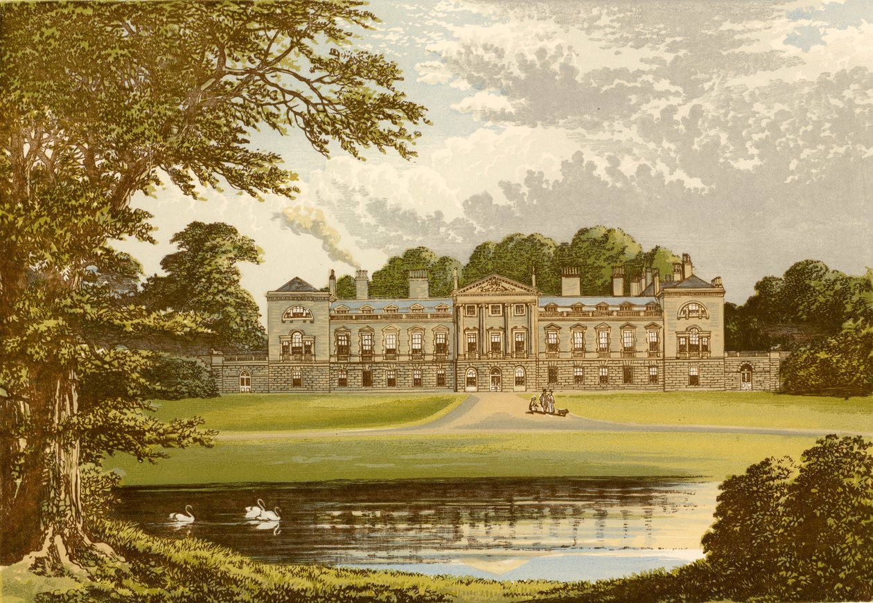 Woburn Abbey by Alexander Francis Lydon