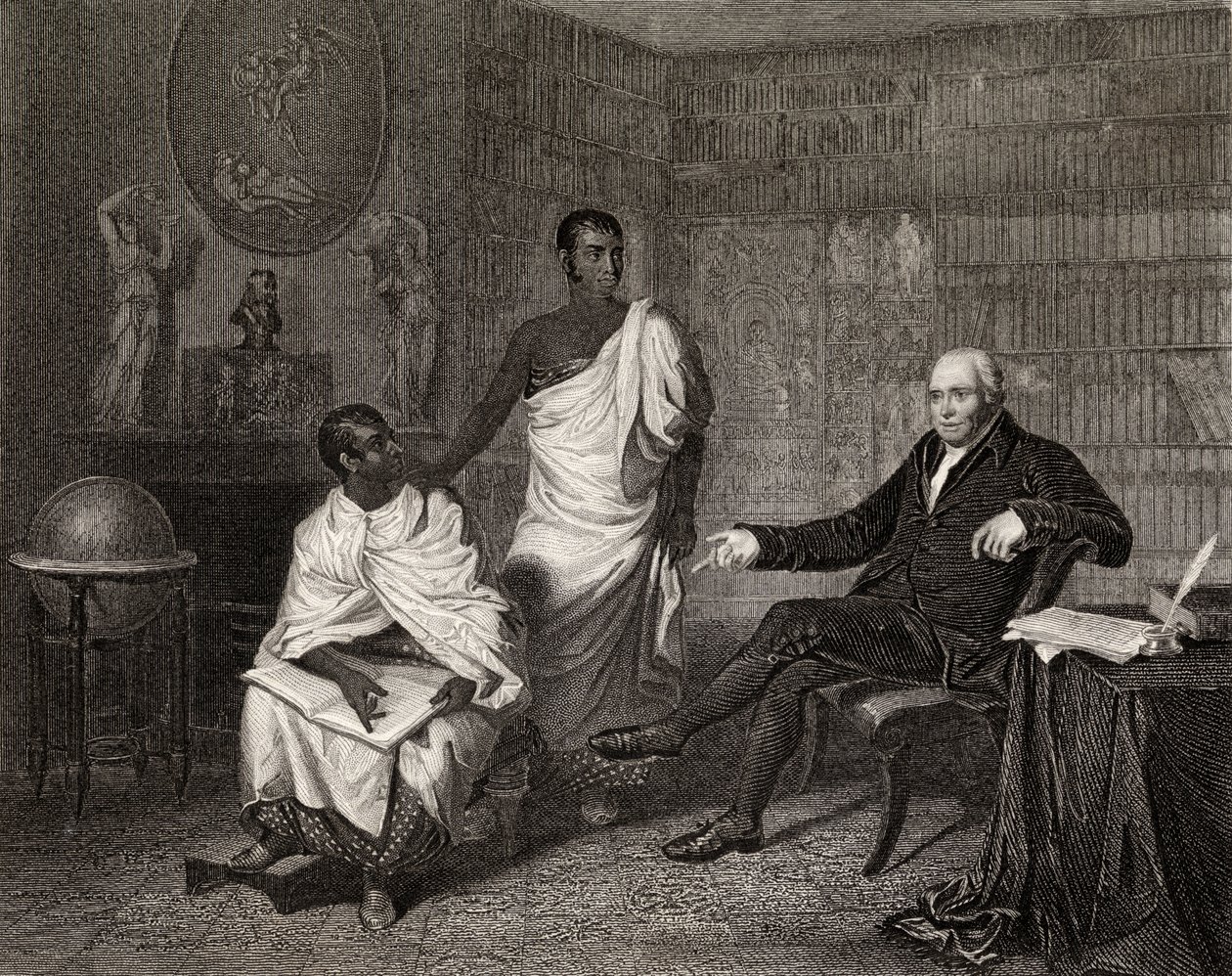 Dr Adam Clarke and the Priests of Buddha by Alexander Mosses