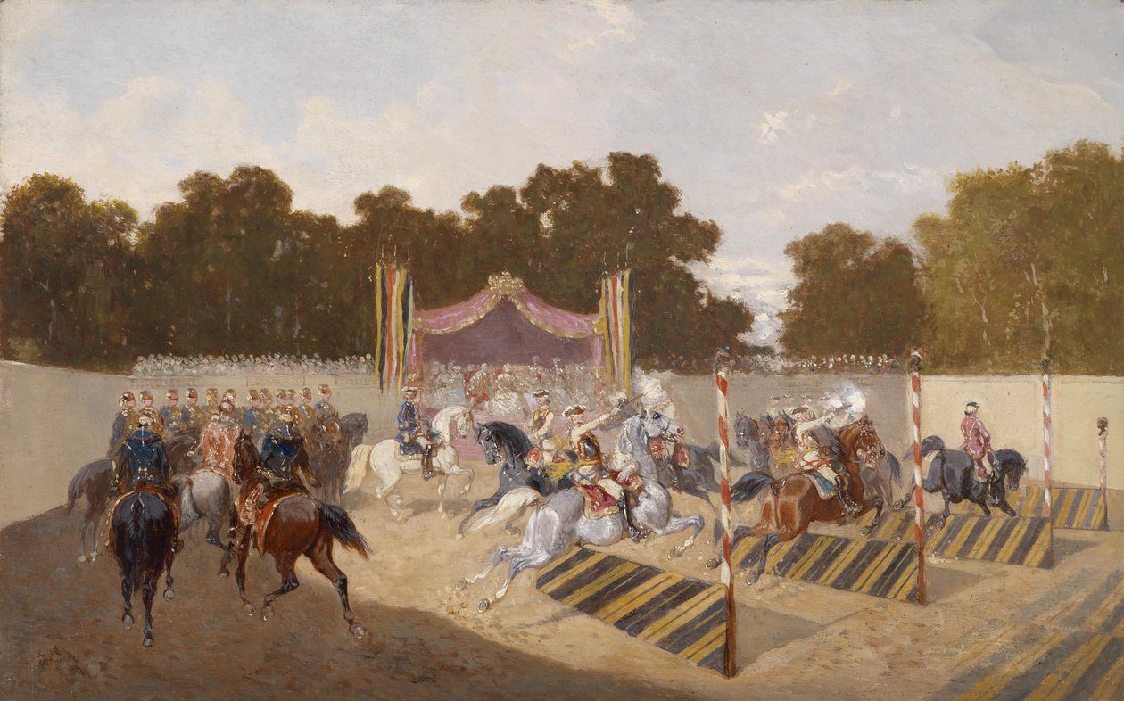 Historical Carousel by Alexander von Bensa