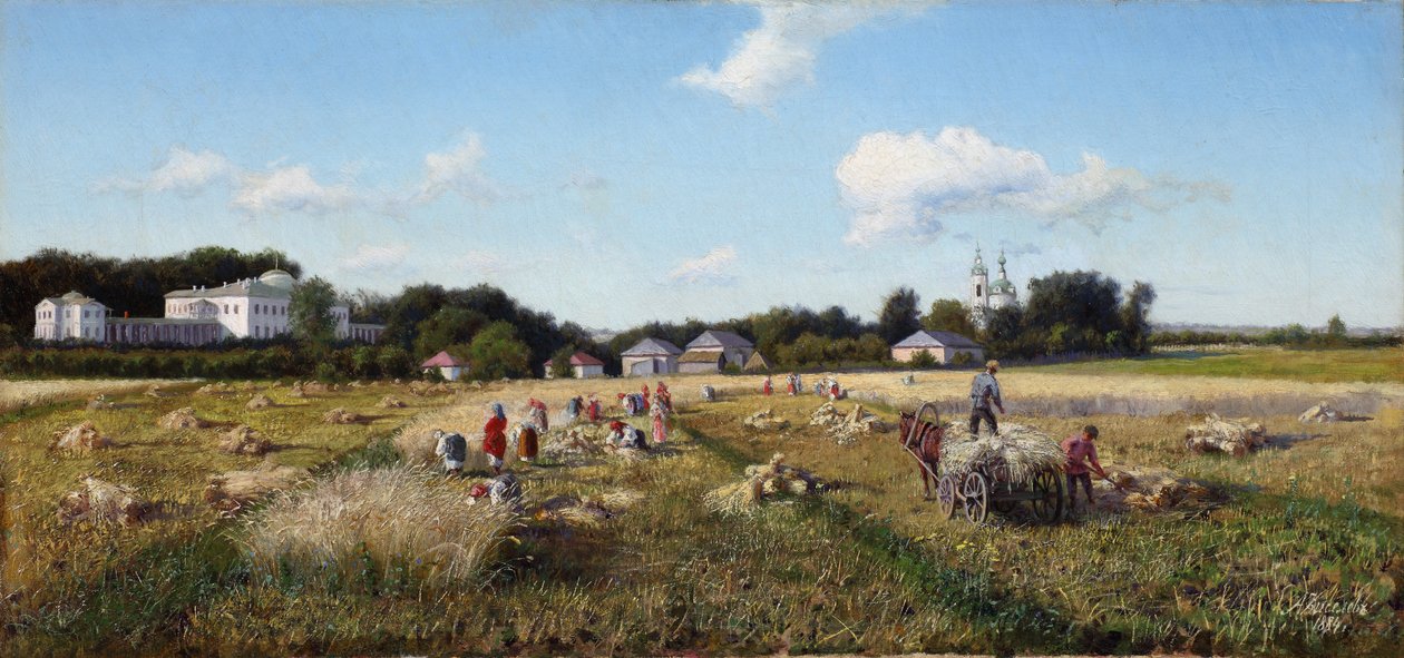 Harvest by Alexander Alexeyevich Kiselev