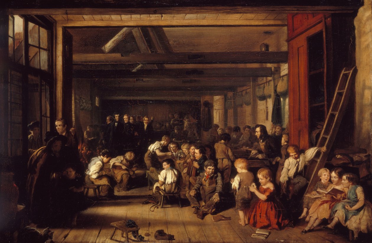 The First Ragged School, Westminster by Alexander Blaikley
