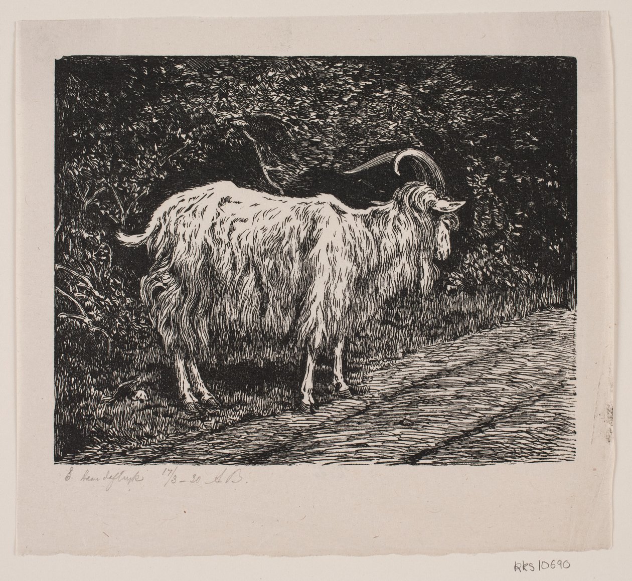 A Billy Goat by Alexander Blom