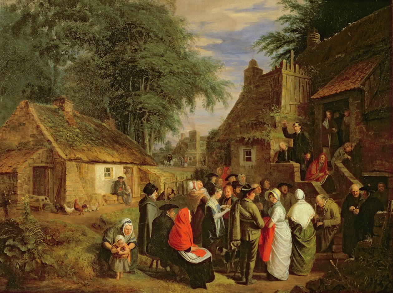 The Itinerant Preacher by Alexander Carse