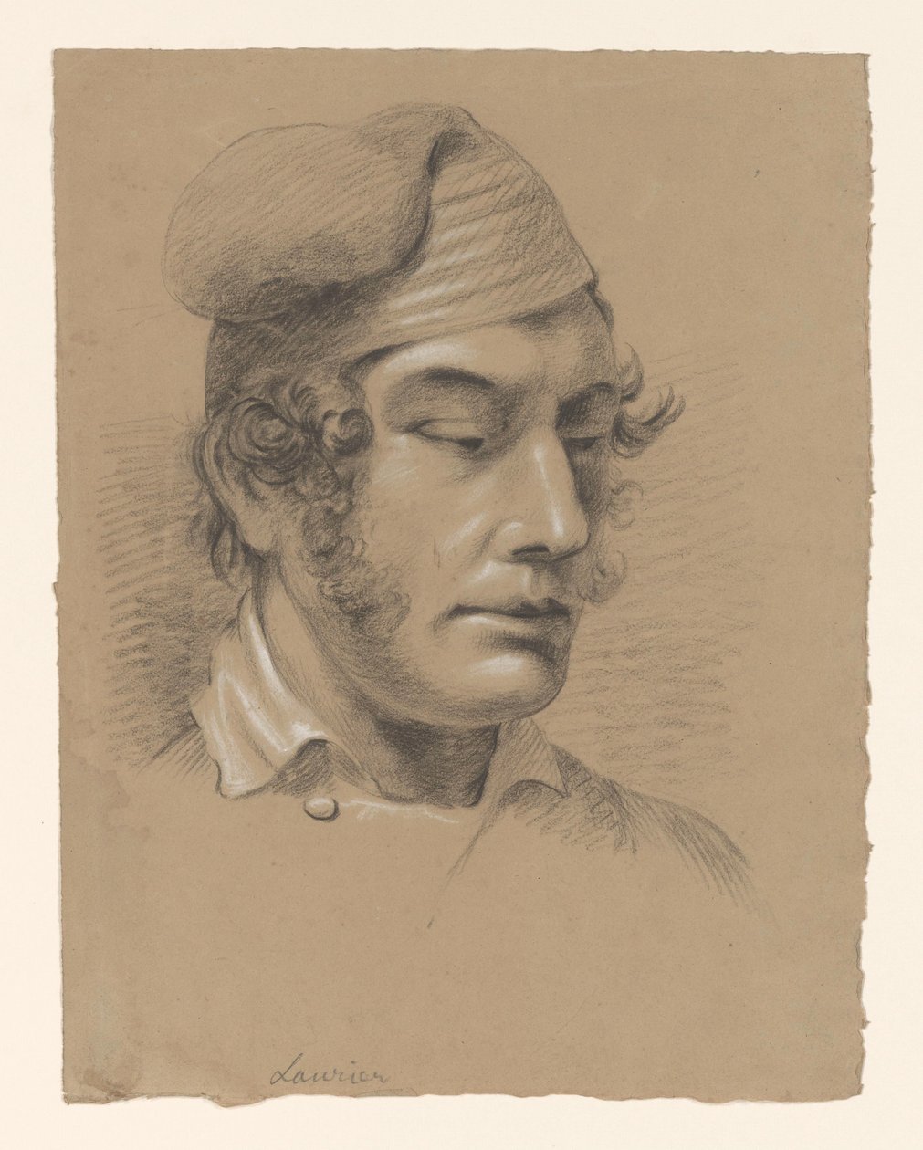 Head of a Man, Facing Right by Alexander Cranendoncq