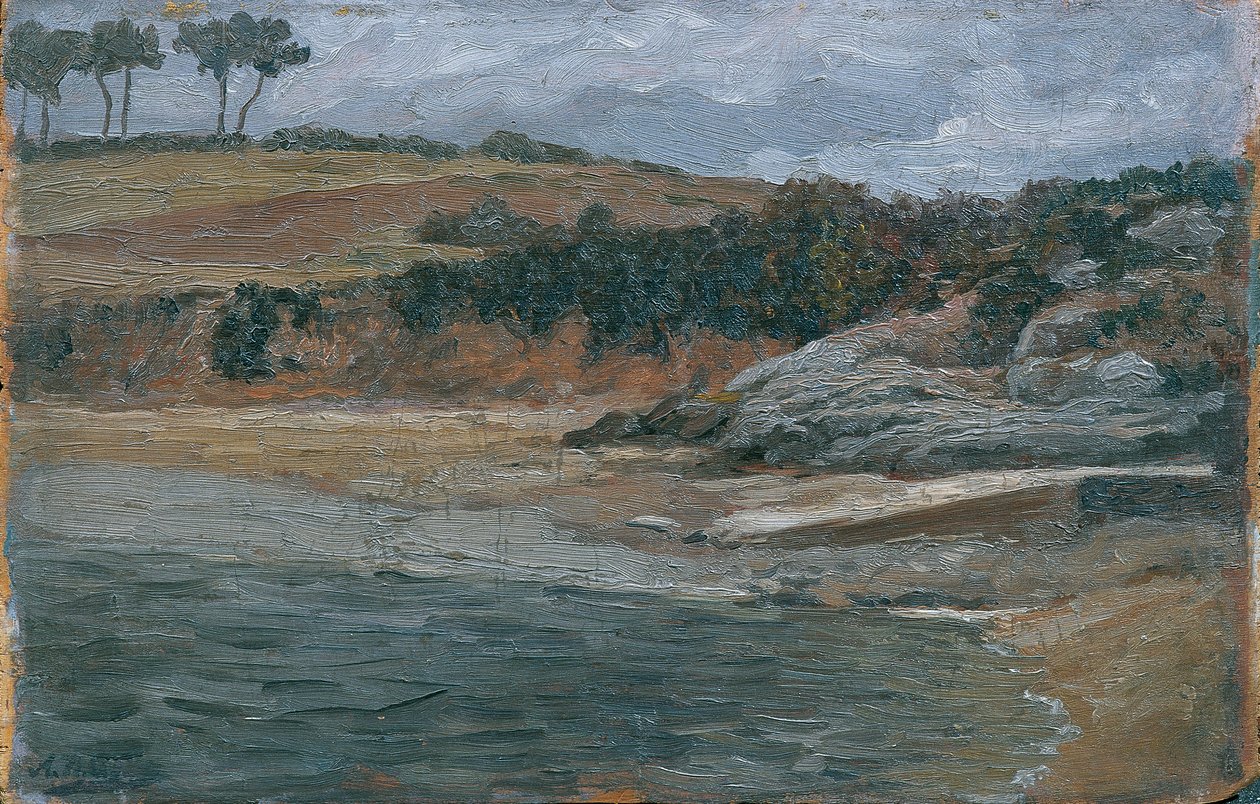 Breton Coast by Alexander Demetrius Goltz