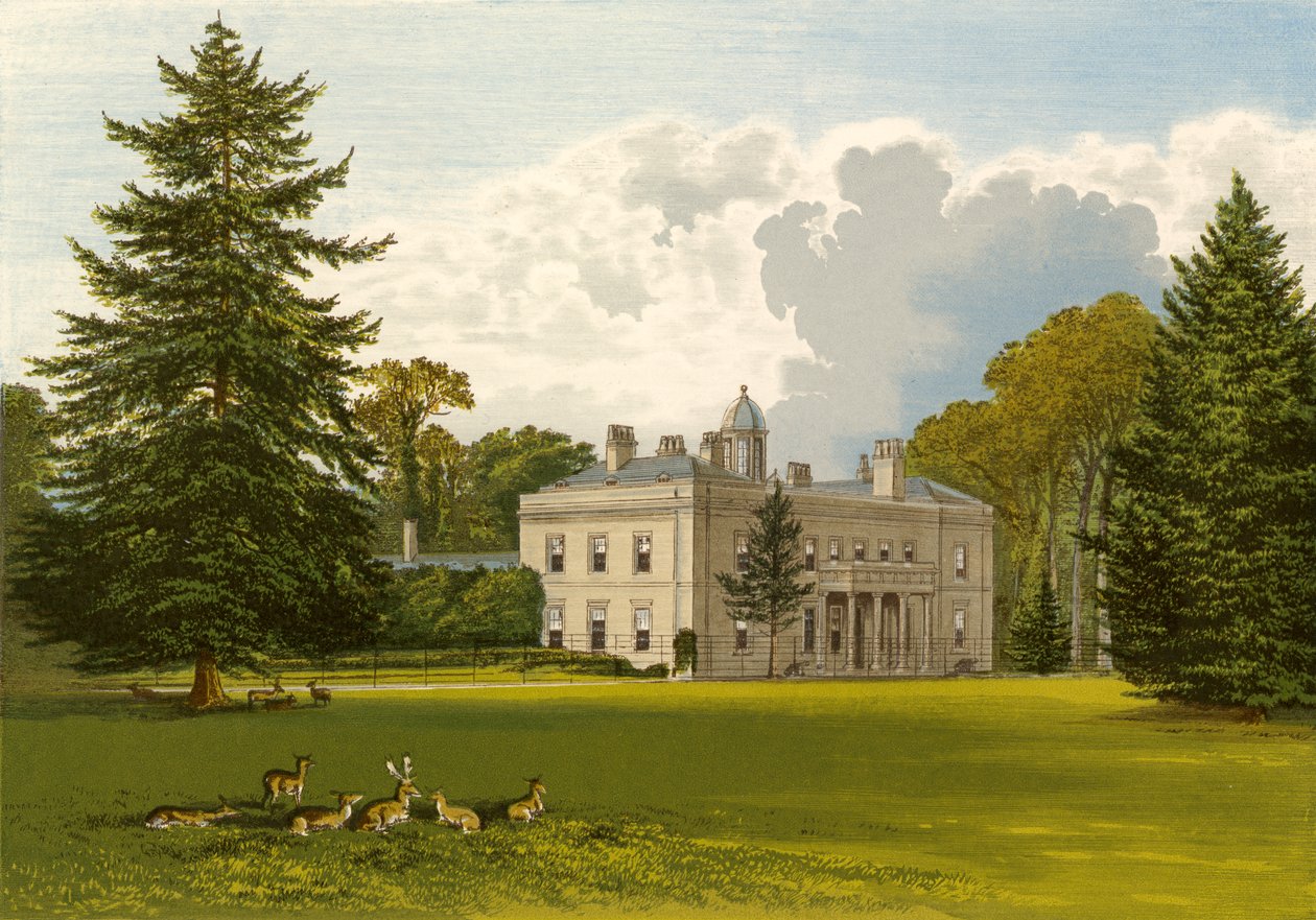 Brockley Hall by Alexander Francis Lydon