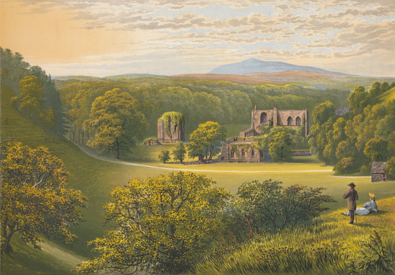 Furness Abbey by Alexander Francis Lydon