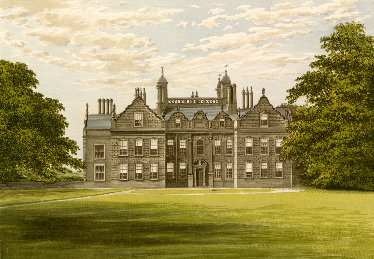 Willesley Hall by Alexander Francis Lydon